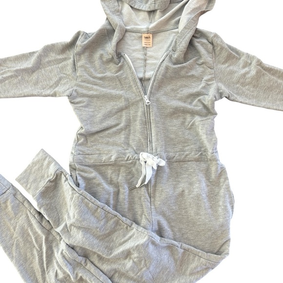 Smash + Tess Romper Women's Size XX Small Jilly Jogger In Grey Onsie - Picture 5 of 6